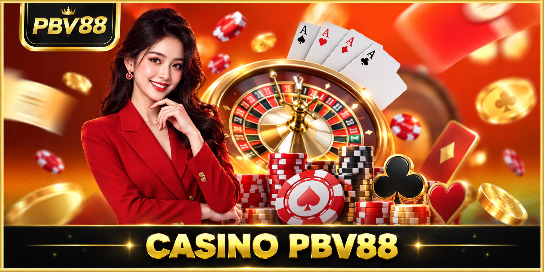 Ảnh minh họa khu vực đăng nhập và điều hướng nhanh PBV88
