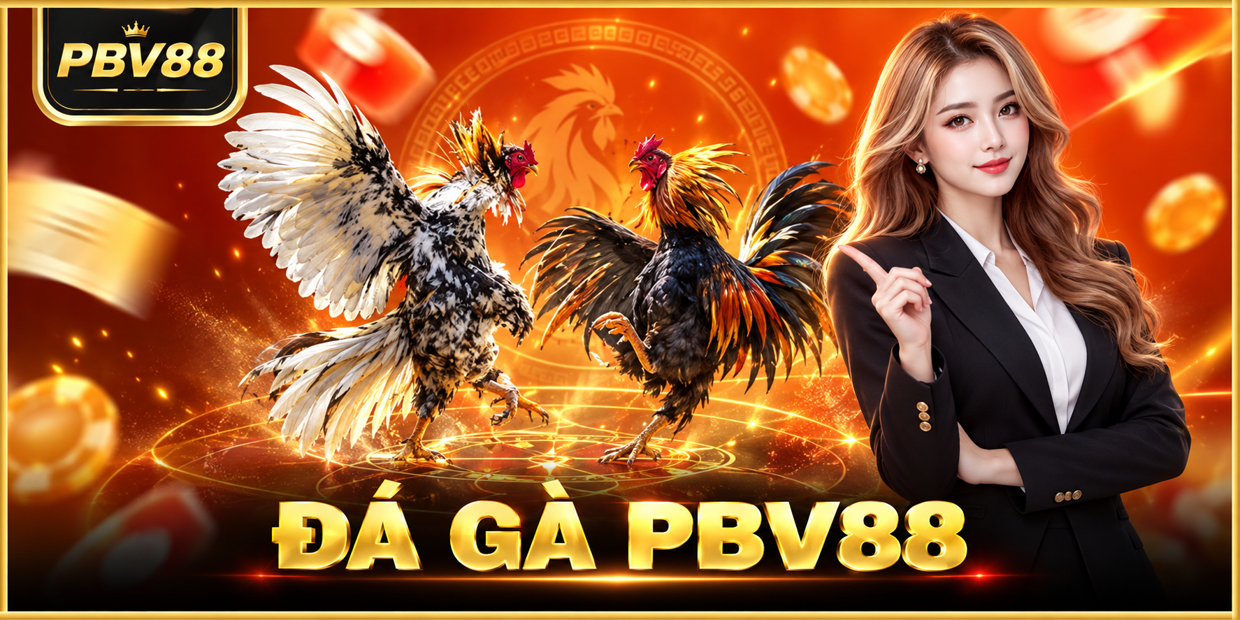 Ảnh minh họa các mục casino và slots trên PBV88